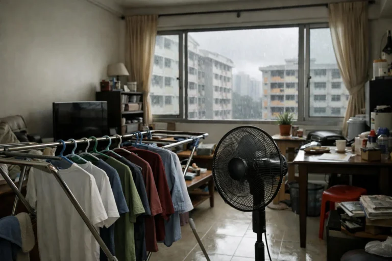 Singapore Rainy Season Laundry: Dry Clothes Fast in HDBs