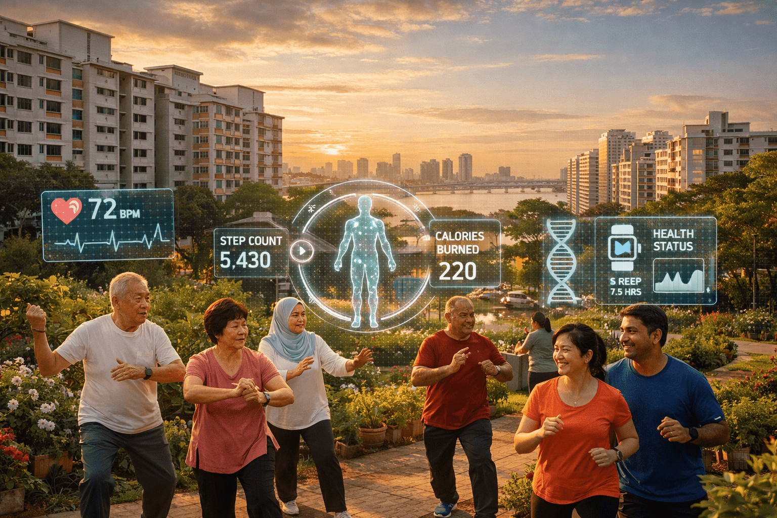 Woodlands to Pilot Singapore’s First Community-Tailored Health Activities for Residents