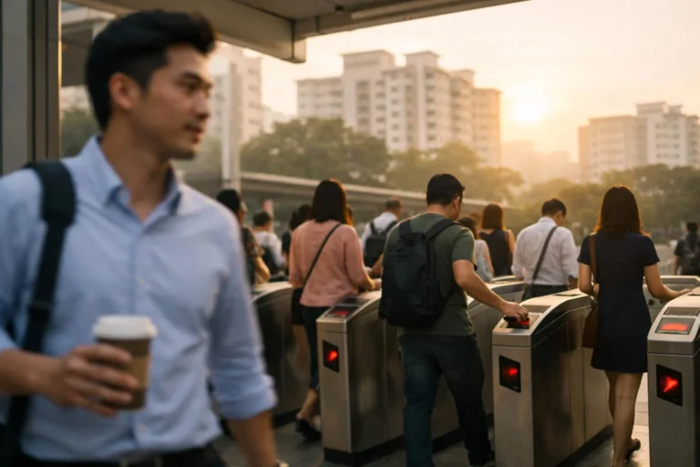 Singapore Morning Routine Reality: Coffee, Commute & Micro-Habits