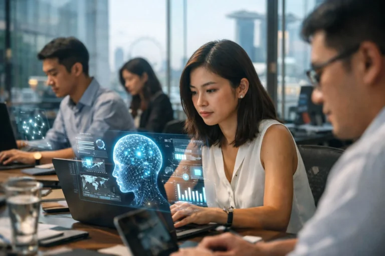 Small Work Tasks Quietly Replaced by AI in Singapore Offices
