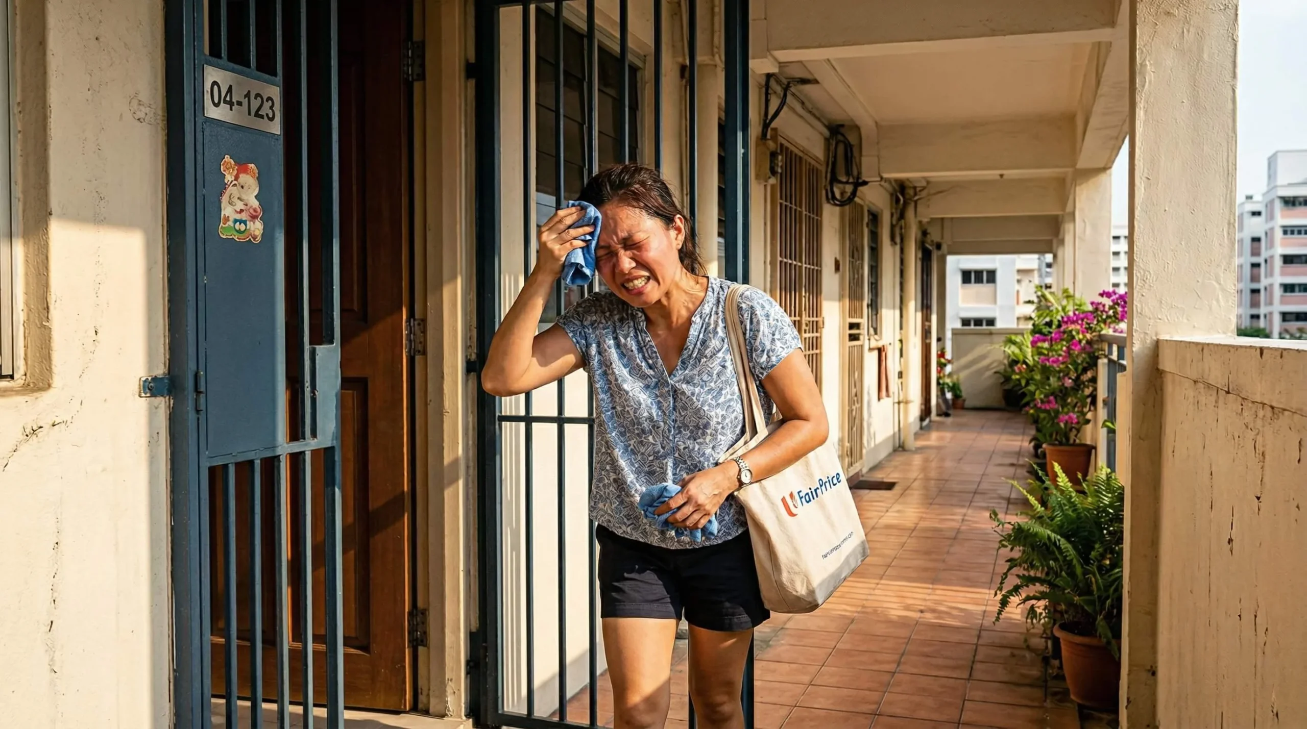 Why Some HDB Corridors Feel Like Ovens After Sunset