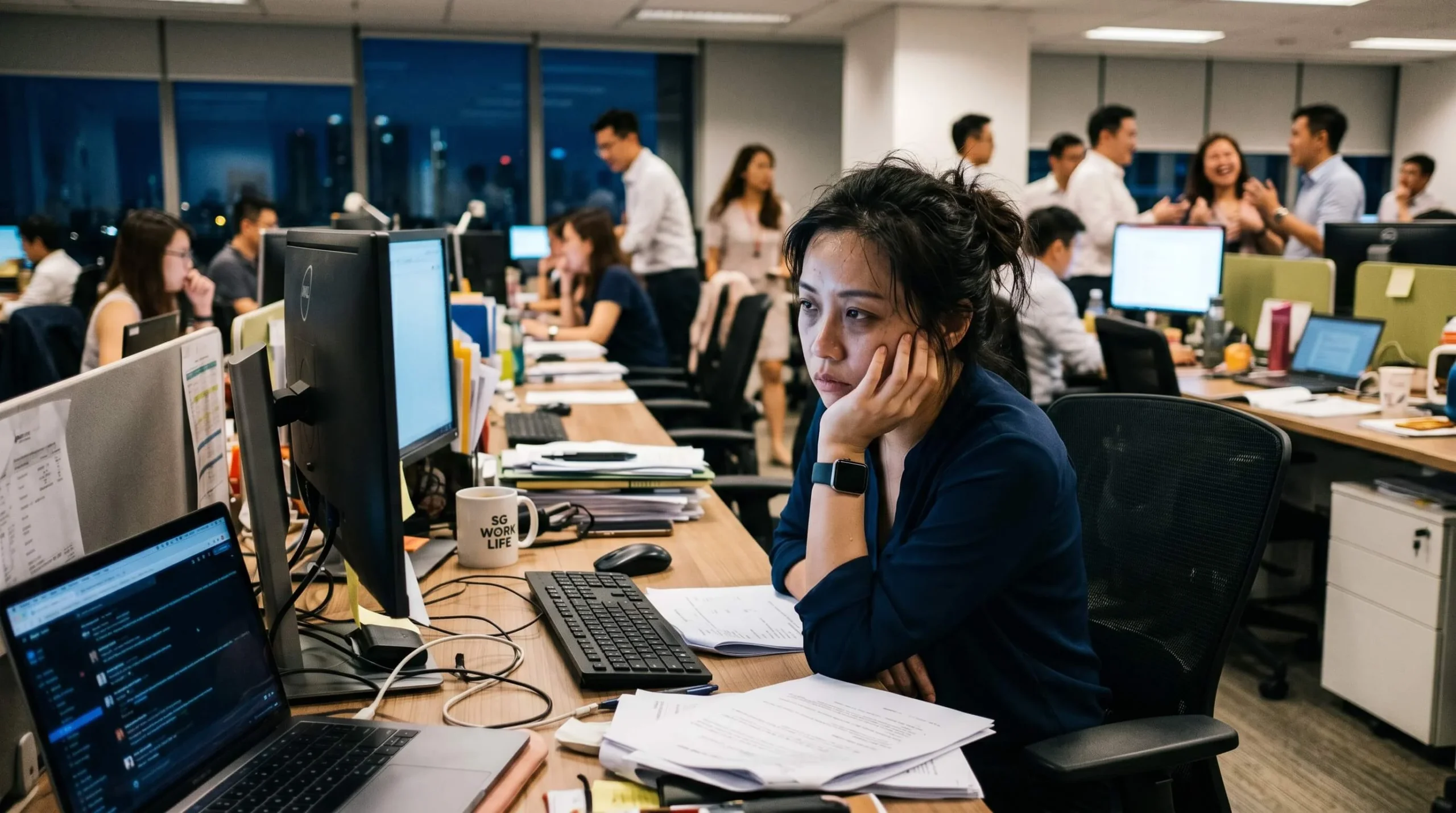 You Didn’t Lift a Single Box Today, So Why Are You So Drained? The SG Office Trap