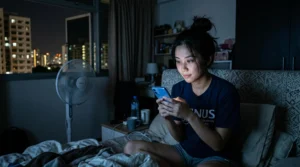 Why You’re Exhausted All Day But Wired at 1 AM in Singapore